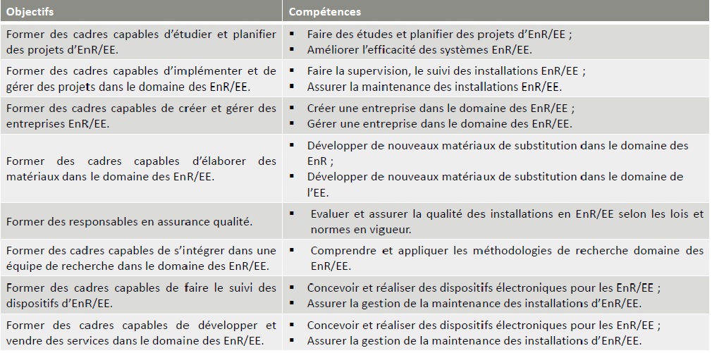 compétence MIER